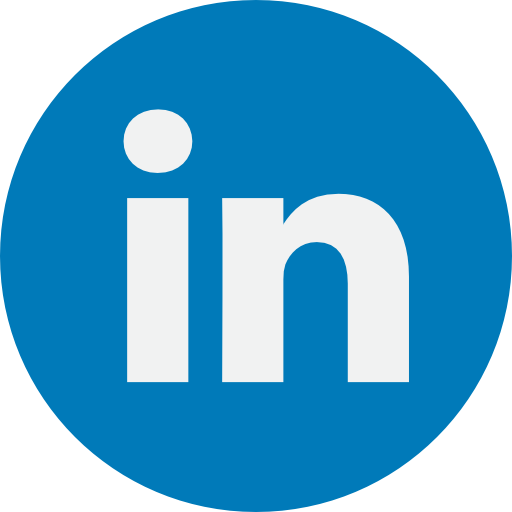 linked in circle icon